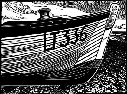 Bow of an Aldeburgh Beach Boat