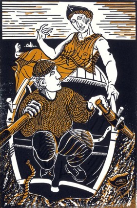 Goddess Surprising a Boatman